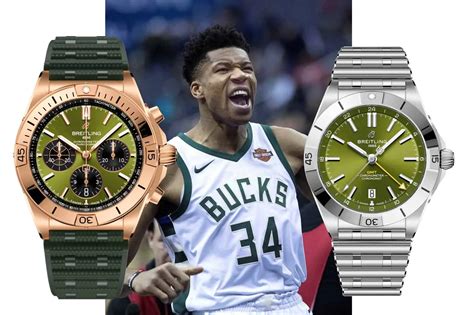 giannis antetokounmpo rolex|Chronomat Automatic GMT 40 Giannis Antetokounmpo .